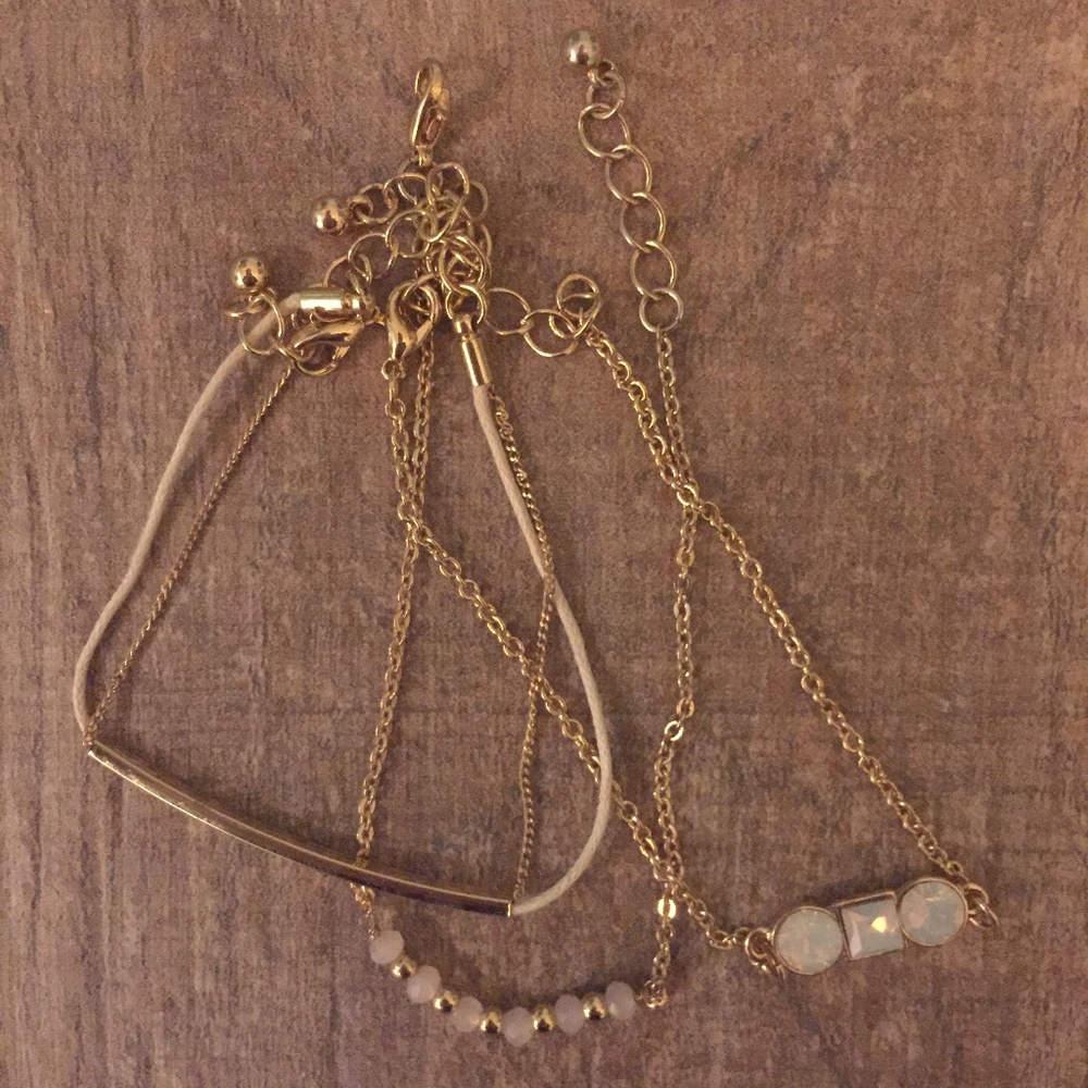 NWOT!! Altar'd State layered bracelets